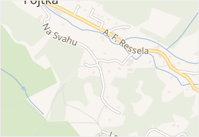 Dračí v obci Mníšek - mapa ulice