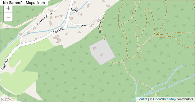 Na Samotě - mapa firem