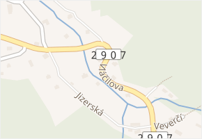 Vláčilova v obci Mníšek - mapa ulice