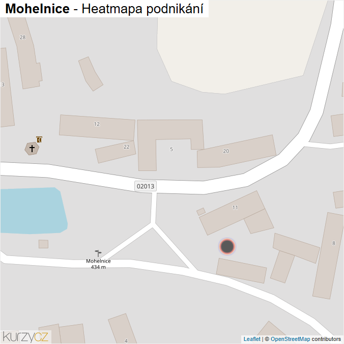 Mapa Mohelnice - Firmy v obci.
