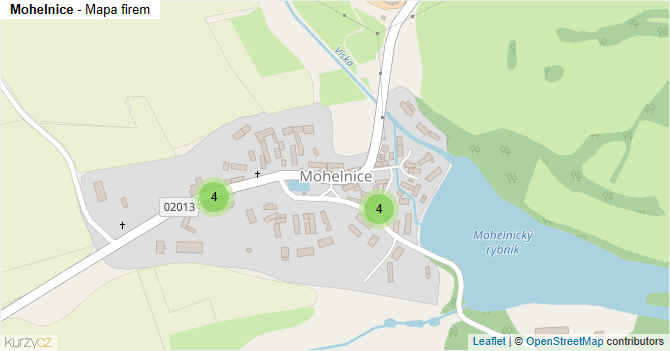 Mohelnice - mapa firem