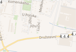Luční v obci Mohelnice - mapa ulice