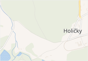 Holičky v obci Morašice - mapa části obce