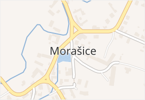 Morašice v obci Morašice - mapa části obce