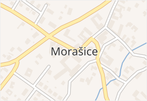 Morašice v obci Morašice - mapa části obce