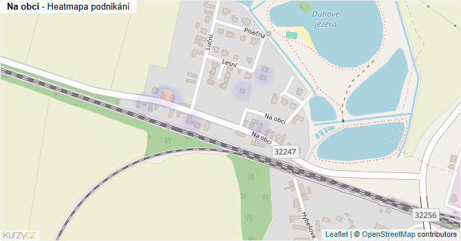 Na obci - mapa podnikání