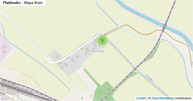 Platěnsko - mapa firem