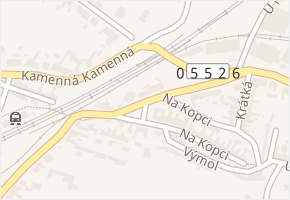 Pod Náspem v obci Moravská Nová Ves - mapa ulice