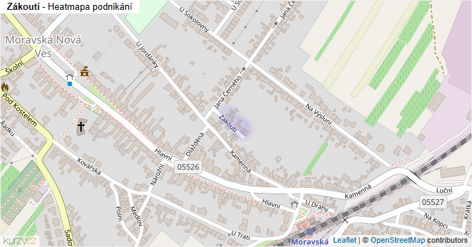 Zákoutí - mapa podnikání
