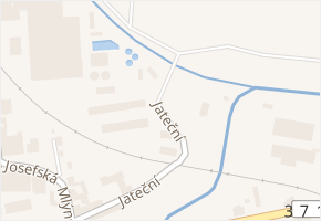Jateční v obci Moravská Třebová - mapa ulice