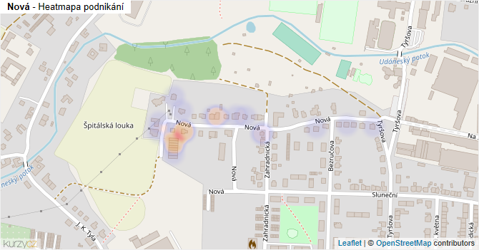 Nová - mapa podnikání