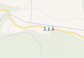 Podhájí v obci Moravské Knínice - mapa ulice