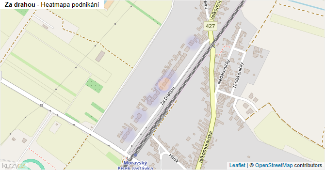 Za drahou - mapa podnikání