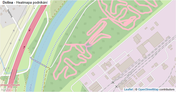 Dolina - mapa podnikání