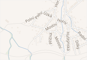Na Bochetě v obci Mořkov - mapa ulice