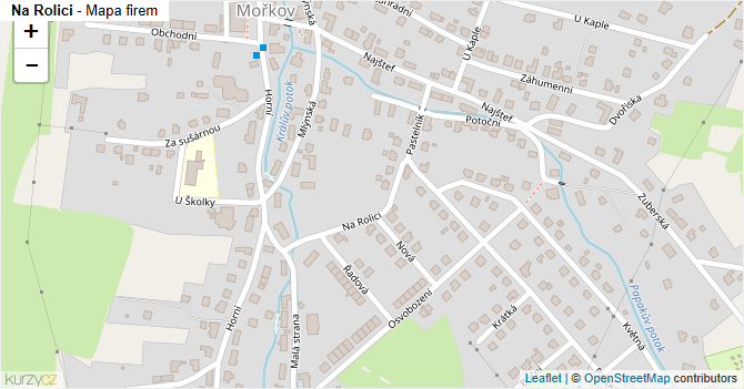 Na Rolici - mapa firem