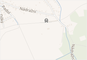 Nádražní v obci Mořkov - mapa ulice
