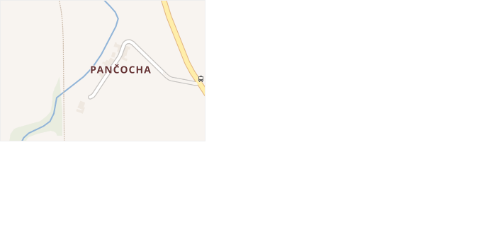 Pančocha v obci Morkovice-Slížany - mapa ulice
