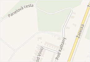 Čepirohy v obci Most - mapa části obce
