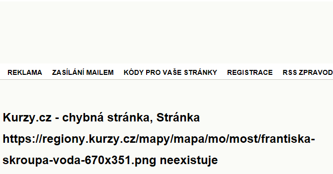 Františka Škroupa - záplavové mapy stoleté vody
