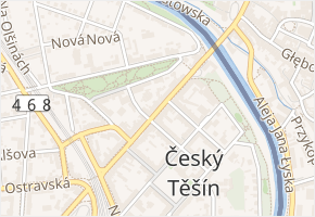 Hlavní v obci Most - mapa ulice