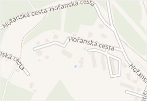 Hořanská cesta v obci Most - mapa ulice