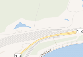 Jezerní v obci Most - mapa ulice