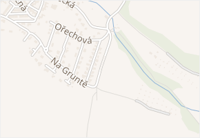 Na Gruntě v obci Most - mapa ulice