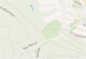 Na Ressl v obci Most - mapa ulice