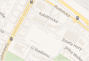 Svatopluka Čecha v obci Most - mapa ulice