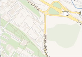V. K. Klicpery v obci Most - mapa ulice