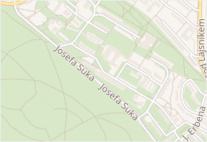 Václava Talicha v obci Most - mapa ulice