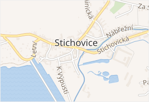 Stichovická v obci Mostkovice - mapa ulice