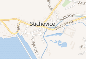 U Jezu v obci Mostkovice - mapa ulice
