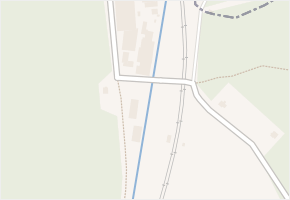 Haluzice v obci Mouchnice - mapa ulice