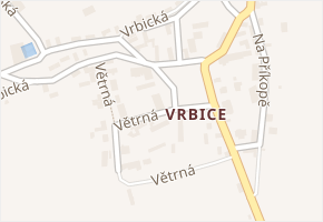 Mír. náměstí v obci Mšené-lázně - mapa ulice