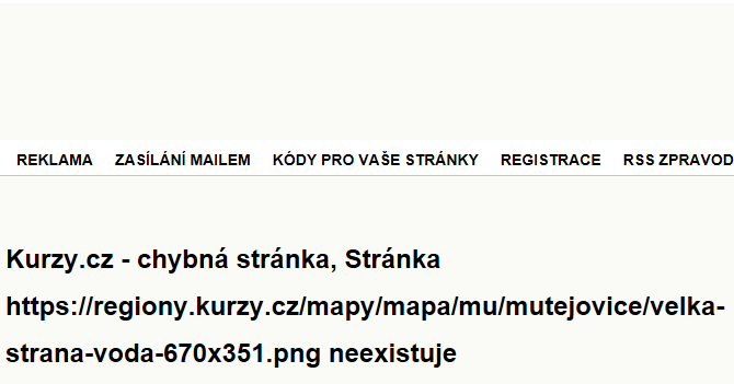 Velká Strana - záplavové mapy stoleté vody