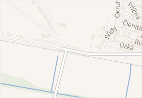 Vinařská v obci Mutěnice - mapa ulice
