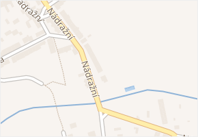 Nádražní v obci Mýto - mapa ulice