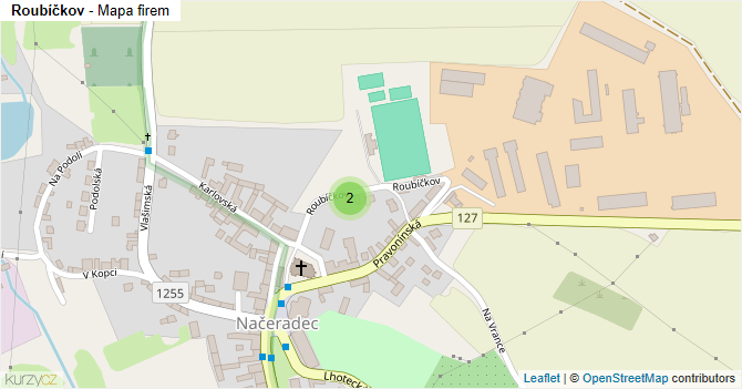 Roubíčkov - mapa firem