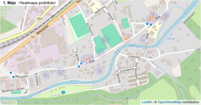 1. Máje - mapa podnikání