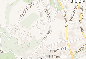 Ludvíkova v obci Náchod - mapa ulice