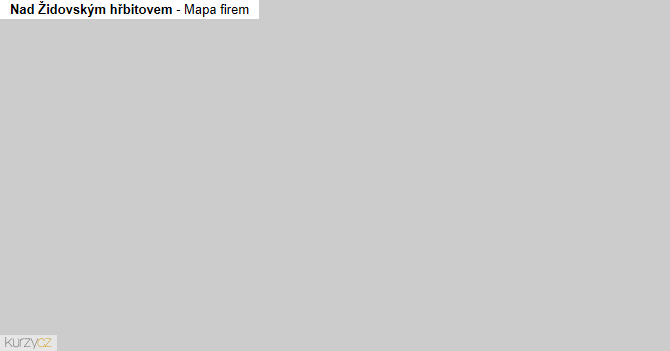 Nad Židovským hřbitovem - mapa firem