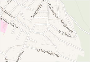 Ovocná v obci Náchod - mapa ulice