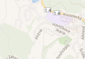 Příčná v obci Náchod - mapa ulice