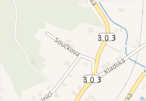 Součkova v obci Náchod - mapa ulice