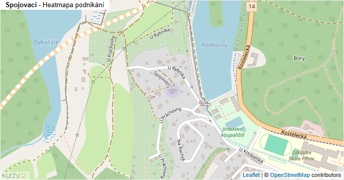 Spojovací - mapa podnikání