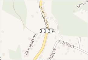 Za Kapličkou v obci Náchod - mapa ulice