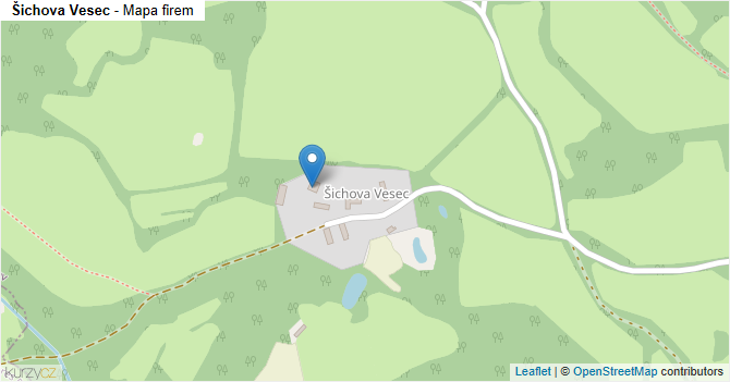 Šichova Vesec - mapa firem