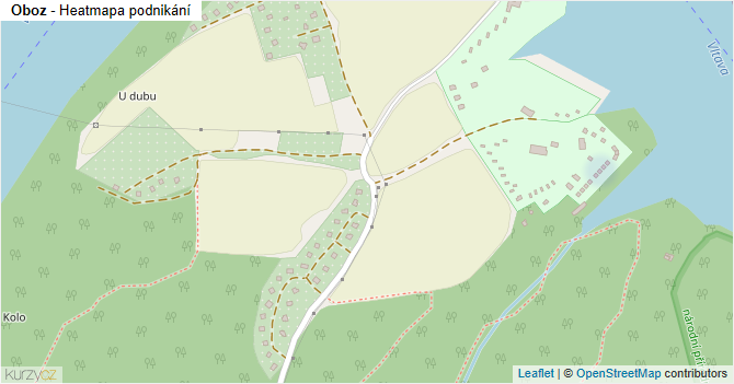 Oboz - mapa podnikání